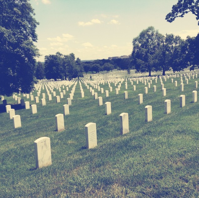 The vastness of Arlington is startling