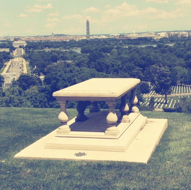 Lincoln Memorial, Washington Memorial and then Capitol Hill in background