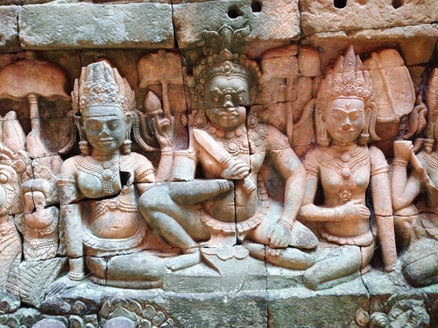 Stone carvings in their millions