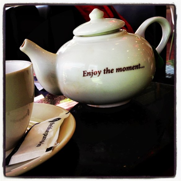 Always time for a quick cuppa in Cambodia