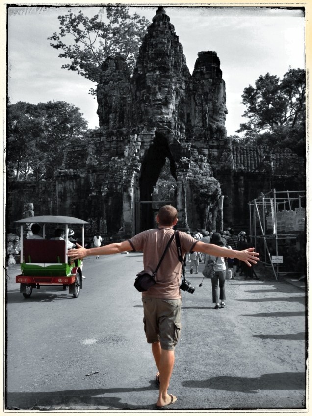 Bug hug to Angkor Wat
