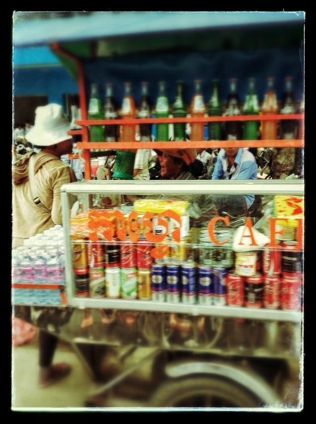 Street vendor in Phnom Penh